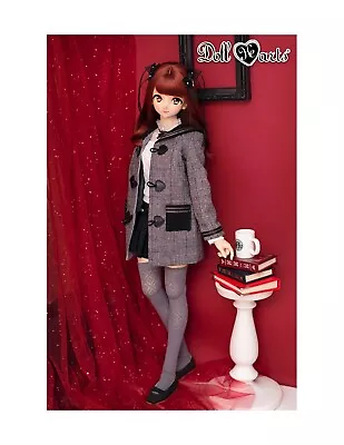 Dollheart Grey Winter Outfit Set BJD SD 1/3 Dollfie Dream DD Volks NEVER USED • $70