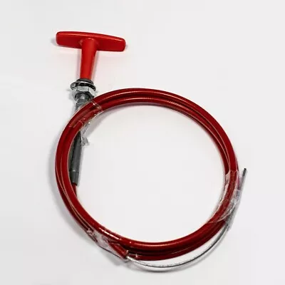 Grayston T Pull Cable Red Rally Race Motorsport Electrical Extinguisher 1500mm • £14.99