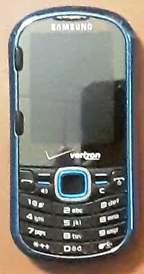 SAMSUNG INTENSITY II SCH-U460 Blue Verizon SLIDER CELL PHONE - NOT TESTED • $5.99