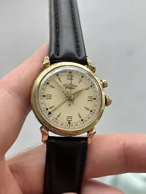 Vintage Vulcain Cricket Alarm Watch • $339