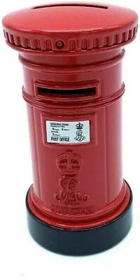 London Post Box Piggy Bank Money Jar Coin London Souvenirs Kids Toy Home Deco • £9.99