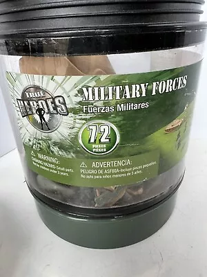 True Heroes Military Forces Piece Set Toys R Us Green Army Men • $8