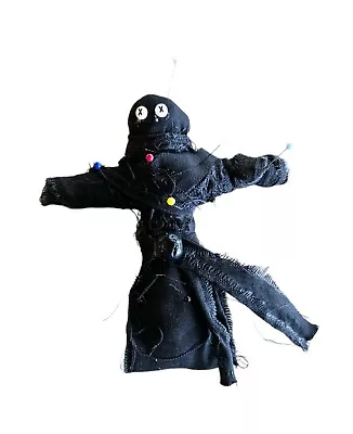 Voodoo Doll Hex Doll Spell Rituals Black 7 Color Pins • $13.05