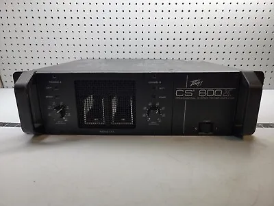 Peavey CS 800X Stereo Power Amplifier - 1500W 120V 60Hz Untested B-x • $189.99