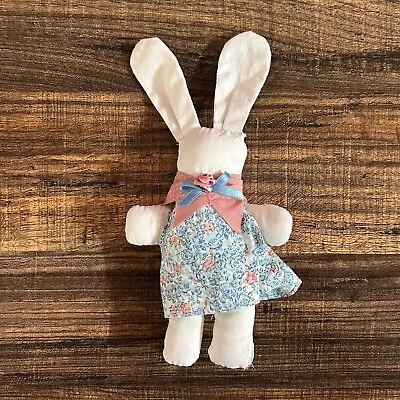 Hand Made Bunny Rabbit Fabric Doll • $12.98