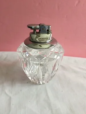 Princess House Lead Crystal Lighter Clear Heavy • $19