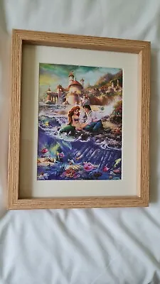 £14.50 • Buy Thomas Kinkade Framed Disney Print  - Little Mermaid
