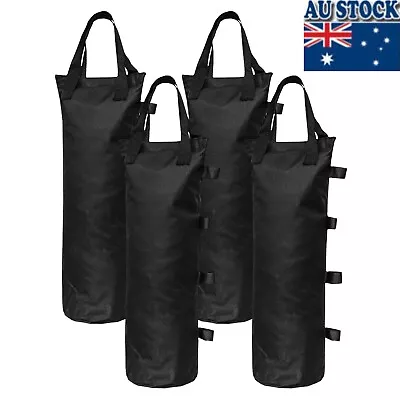 $13.85 • Buy 4PCS Beach Garden Gazebo Sand Bags Outdoor Tent Fix Weights Camping Marquee AU