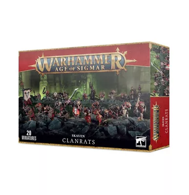 Skaven Clanrats - Warhammer Age Of Sigmar - Brand New! 90-06 • $38.25