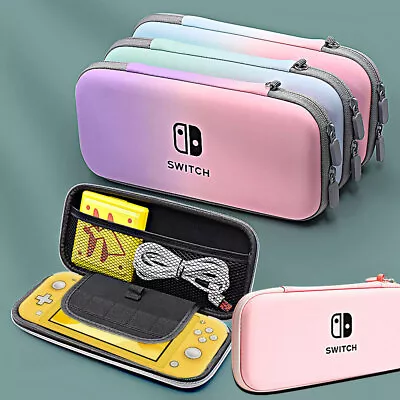 Durable Soft Shell Carrying Hard Case Pouch Bag For Nintendo Switch Console TK • $17.66