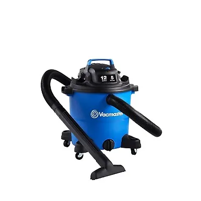 Vacmaster 12-GALLON Corded Canister Vacuum Cleaner Bagged Blue (VOC1210PF) • $47.99
