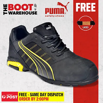 $154.95 • Buy Puma  'Amsterdam' 642717 - Lightweight Aluminium Toe Safety Work Boot / Shoes