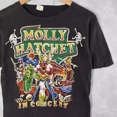 80 S Molly Hatchet Hard Rock Band Cotton Black Unisex T-shirt S-5XL VM6134 • $16.99