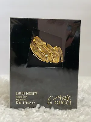L'Arte Di Gucci Eau De Toilette Spray 1.7 Oz 50 Ml Rare Vintage SEALED REF 56922 • $399.95
