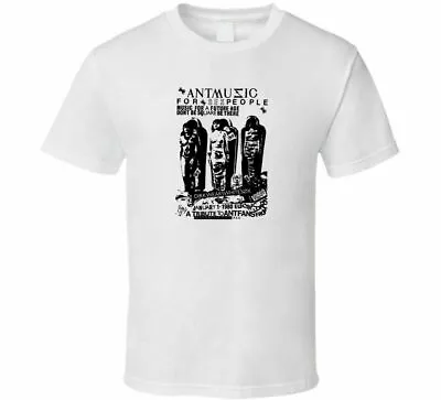 $22.16 • Buy ADAM AND THE ANTS ANTMUSIC FOR SEX Logo Tee Shirt Tshirt Men's Free Shipping
