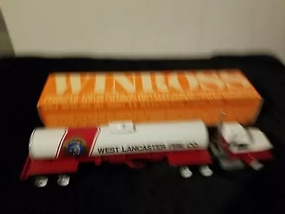 Winross Diecast Trucks West Lancaster Fire Company Tanker Truck In Original Box  • $18.95