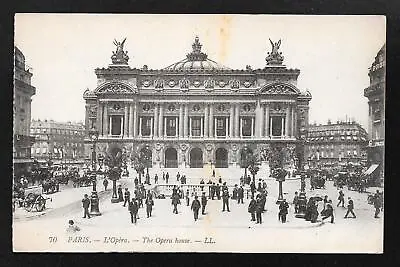Vintage Opera House Paris France Postcard • $3.99