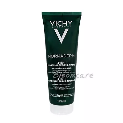 Vichy Normaderm 3 In 1 Mask Scrub Cleanser 125ml Exp.12/2025 SEALED • $27.90