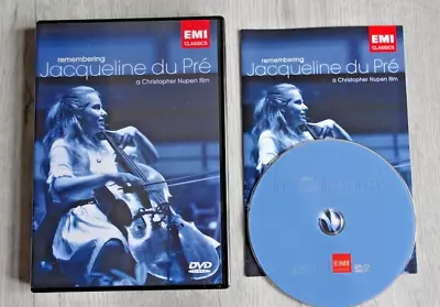 Jacqueline Du Pre DVD Remembering Jacqueline Du Pre Region Free OOP • £14.99