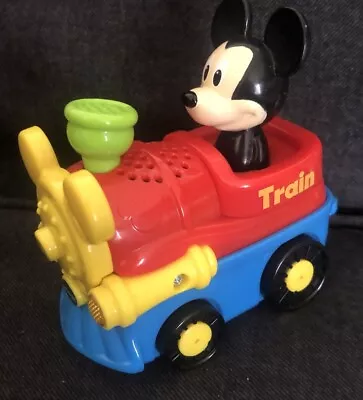 Vtech Go! Go! Smart Wheels Choo Choo Express Train MICKEY MOUSE Electronic Toy • $6
