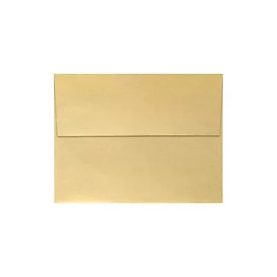LUX A4 Invitation Envelopes (4 1/4 X 6 1/4) 50/Pack Blonde Metallic • $19.33