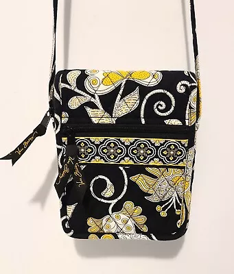 Vera Bradley Yellow Bird Crossbody Bag Purse Mini Hipster Retired 2008 • $18.99