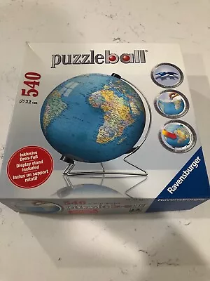 $20 • Buy Ravensburger 3D Globe Puzzle Ball