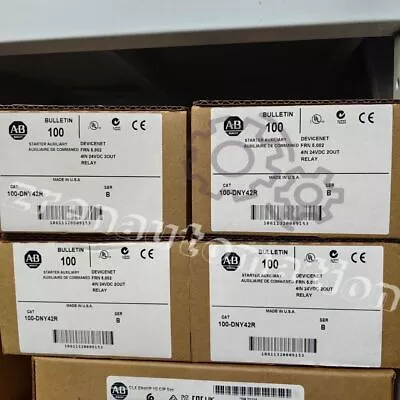 AB 100-DNY42R New Factory Sealed AB 100-DNY42R 24VDC Combination Output Module • $512.05