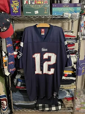 NFL Reebok Tom Brady New England Patriots Game Jersey #12 • $50