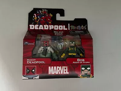 Marvel Minimates Series 65 Mascot Deadpool & Bob Agent Of Hydra New • $15