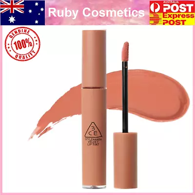 3CE Velvet Lip Tint #New Nude - Matte Liquid Lipstick Korean Lip Stick Colour • $28.90