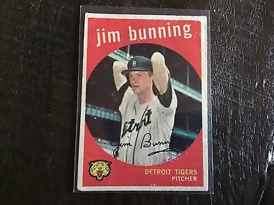 1959 Topps - #149 Jim Bunning • $5.50