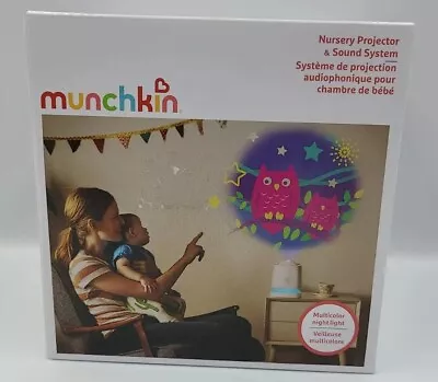 Munchkin Sound Asleep Nursery Projector And Sound Machine With LED Nightlight • $28.16