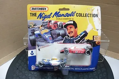 1993 Matchbox Nigel Mansell Collection Twin Pack Sealed • $31.10