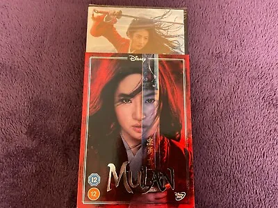 Disney's Mulan (2020) (DVD) - NEW & SEALED With SLIP COVER- FREE SHIPPING • £3.49