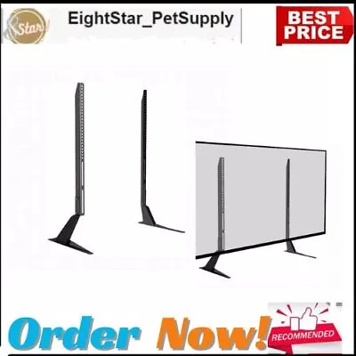 Universal Adjustable Table Top TV Stand Height Base Mount For Flat Screen TV  • $19.85