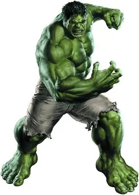 THE INCREDIBLE GREEN HULK Decal Removable WALL STICKER Home Art Avengers 002 • $21.74