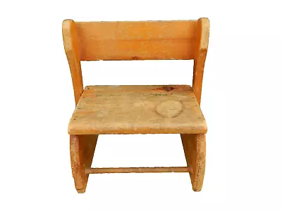 RARE VTG*MARGARET STUDIOS ENCHANTED LINE™*Childs Wooden Folding Chair/Step Stool • $47