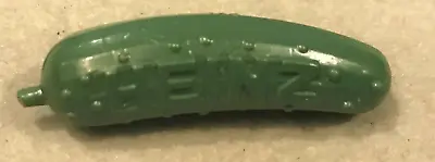 Green Heinz Pickle Molded Plastic Vintage Pin 1 1/4  • $8