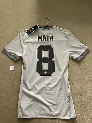 Manchester United 2017-18 Player Issue Mata 8 Third Shirt BNWT • £50
