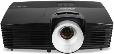 Acer X113PH 3D HD Projector Brightness 3000 Lumens Contrast 13000:1 HDMI VGA RCA • £120