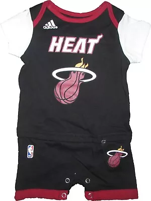 Miami Heat 1pc Romper Infant Baby Bodysuit • $23