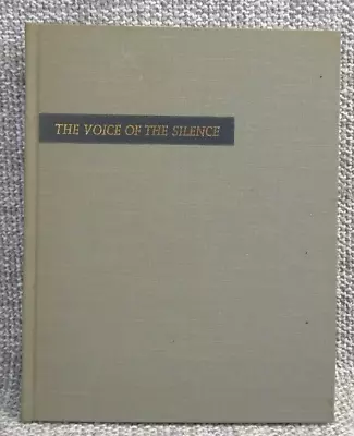 H.P. Blavatsky  The Voice Of The Silence  1966 Facsimile Reprint Theosophical • $15