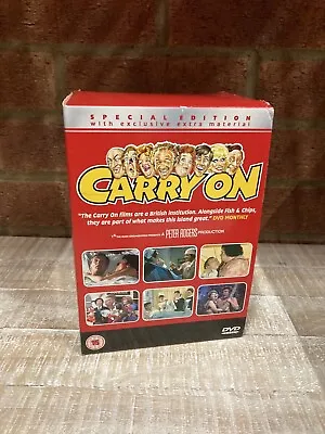 Classic Carry On Volume 1 Special Collection Edition DVD Box Set 2007 • £16.62