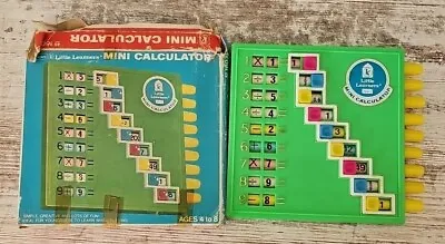 Vintage Childrens Calculator By Little Learners • $4