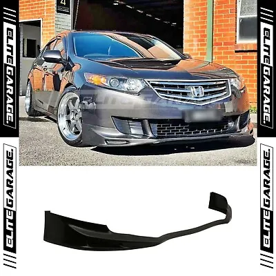 Fits Honda Accord EURO CU2 - Front Bumper Chin Spoiler Lip Splitter (08-11) • $229