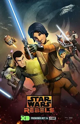 Star Wars Rebels 2 Poster Or Canvas Picture Art Movie Car Game Film A0-A4 • $77.69