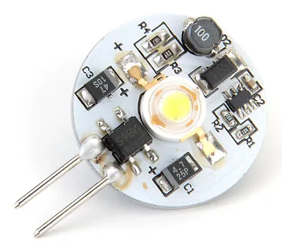 LED G4 Disc Replacement Lamp 12V DC 2W - Cool White & Warm White • £4.50