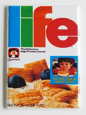 Life Cereal  Mikey Likes It  FRIDGE MAGNET Box • $5.99