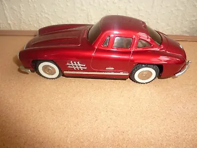 1956 Mercedes Benz EF326 Dark Red Friction Toy • $15